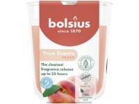 Bolsius True Scents illatgyertya 73x80mm, Barack